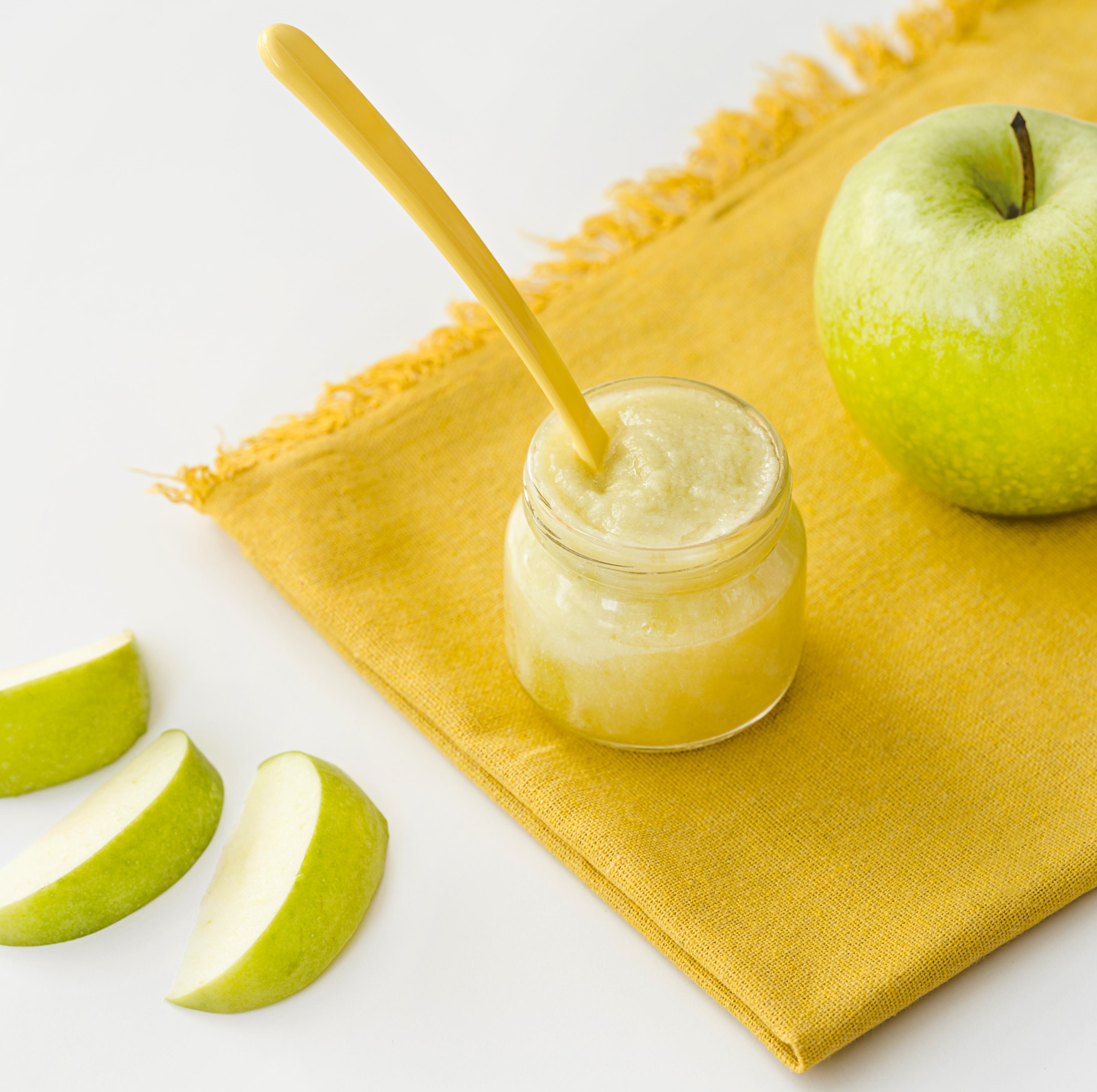 Apple and pear homogenized