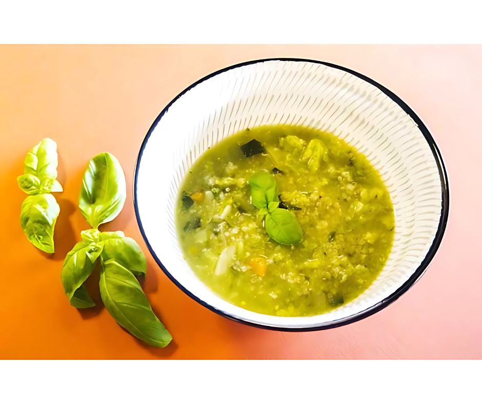 Autumn quinoa soup with Fresco®