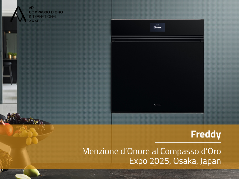 Freddy Receives an Honorable Mention at the Compasso d’Oro International Award 2025