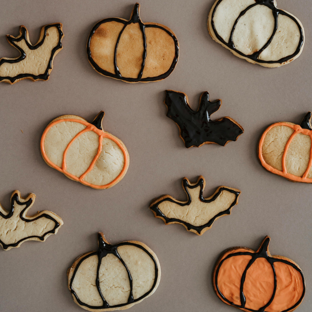 Halloween biscuits