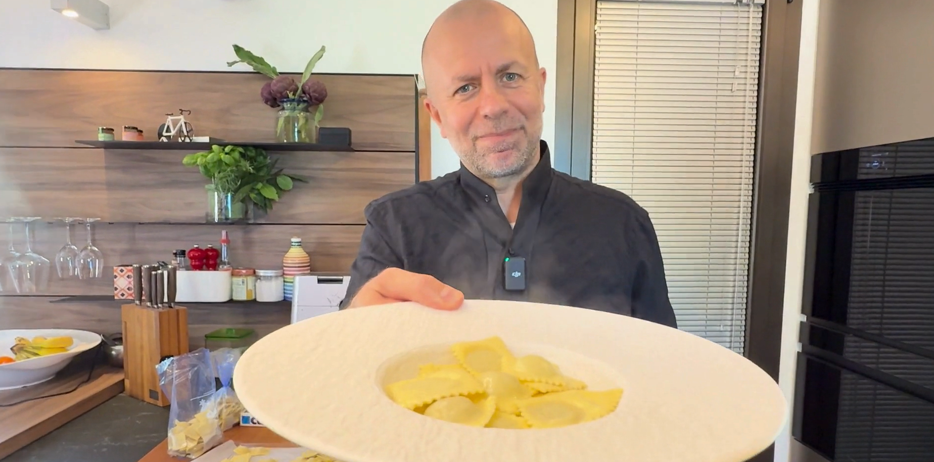 Chef Luca Montersino - agnolotti piemontesi