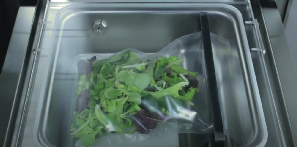 Vacuum-packed salad at home? With Zero you can!